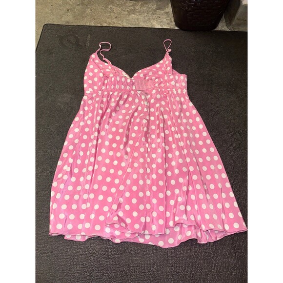 Victoria’s Secret vintage pink polka dot lingerie top - Picture 4 of 4